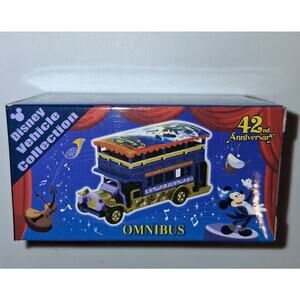 NEW - Tokyo Disneyland Resort 42nd Anniversary - Die-Cast Omnibus Vehicle TOMIKA